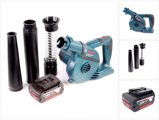 Bosch GBL 18 V-120 accubladblazer Bladblazer met 1 x Bosch GBA 18 V 5,0 Ah accu van Bosch