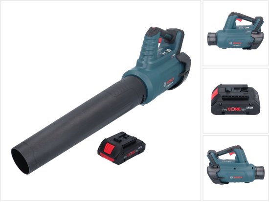 Bosch GBL 18V-750 Professionele accubladblazer 18 V BITURBO Brushless + 1x ProCORE accu 4.0 Ah - zonder lader van Bosch