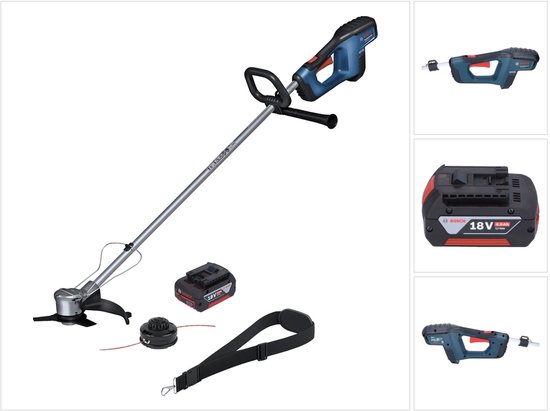 Bosch GFR 18V-23 Professionele accu-borstelmaaier 18 V 230 mm borstelloos + 1x ProCORE accu 4.0 Ah - zonder lader van Bosch