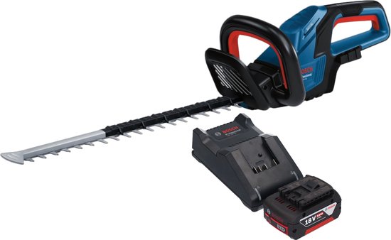 Bosch GHE 18V-50 Professionele accu heggenschaar 18 V 50 cm borstelloos + 1x oplaadbare accu 5.0 Ah + lader