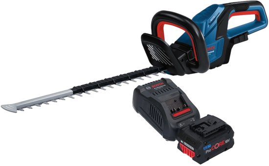 Bosch GHE 18V-50 Professionele accu heggenschaar 18 V 50 cm borstelloos + 1x ProCORE accu 5,5 Ah + lader van Merkloos	