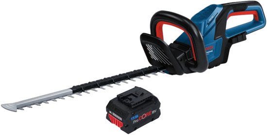 Bosch GHE 18V-50 Professionele accu heggenschaar 18 V 50 cm borstelloos + 1x ProCORE accu 5,5 Ah - zonder oplader van Merkloos	