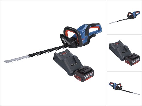 Bosch GHE 18V-60 Professionele accu heggenschaar 18 V 60 cm borstelloos + 1x accu 4.0 Ah + lader van Bosch
