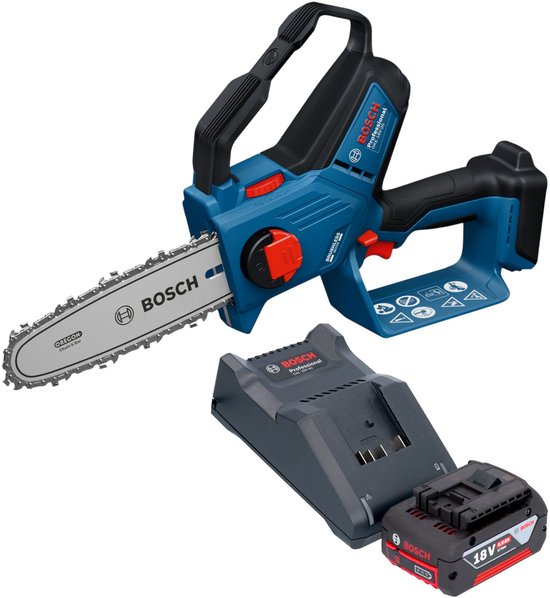 Bosch GKE 18V-20 Professional accu-takzaag 18 V 18 cm + 1x accu 4,0 Ah + oplader van Merkloos	