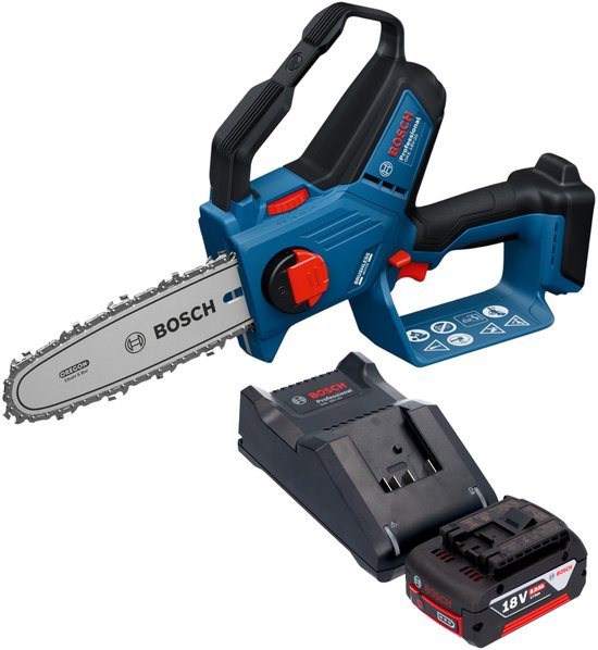 Bosch GKE 18V-20 Professional accu takzaag 18 V 18 cm + 1x accu 5,0 Ah + oplader van Merkloos	