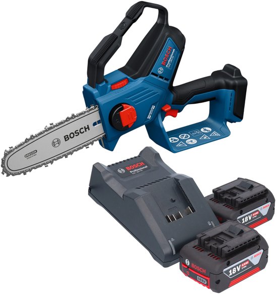 Bosch GKE 18V-20 Professional accu takzaag 18 V 18 cm + 2x accu 4,0 Ah + oplader