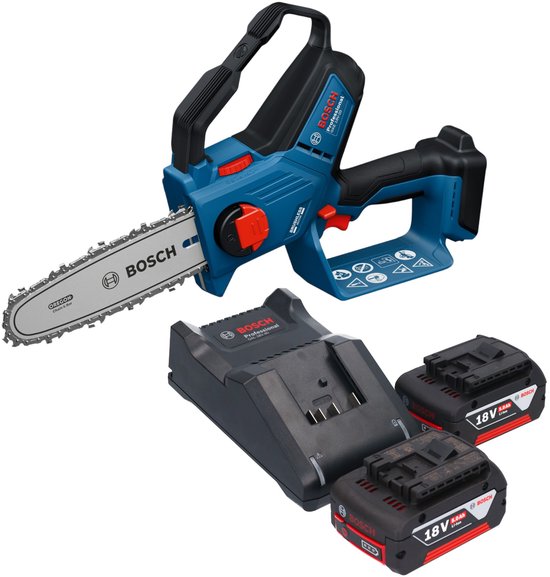 Bosch GKE 18V-20 Professional accu takzaag 18 V 18 cm + 2x accu 5,0 Ah + oplader van Merkloos	