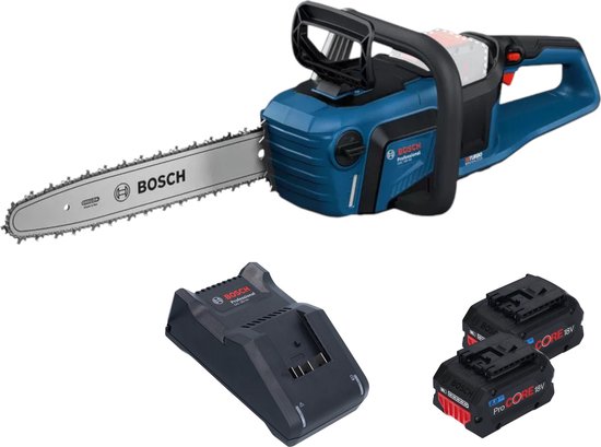 Bosch GKE18V-40 professionele accu-kettingzaag 18 V 40 cm borstelloos + 2x ProCORE accu 8.0 Ah + lader van Bosch