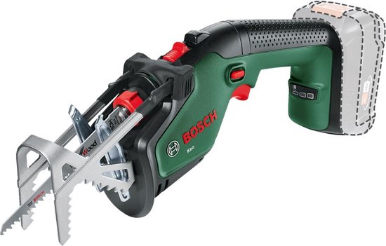 Bosch KEO 18 Accu tuinzaagmachine - Snijdiameter van 80 mm - Zonder 18 V accu en lader van Merkloos	