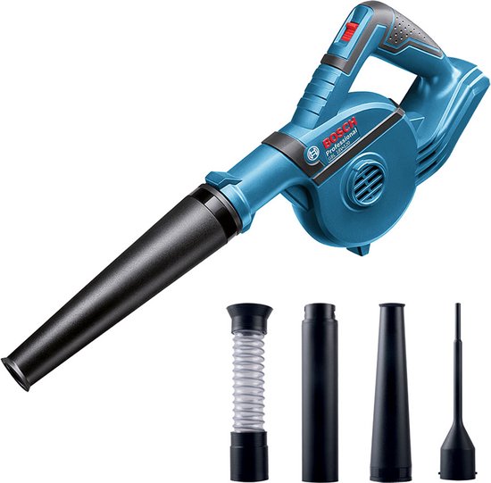 Bosch Professional GBL Bladblazer - 18V-120 zonder accu en lader - 4 opzetstukken van Bosch