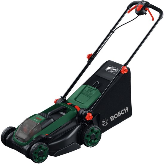 Bosch Rotak 18V2-38 - Grasmaaier - Zonder accu en lader - Inclusief Mulchplug van Merkloos	