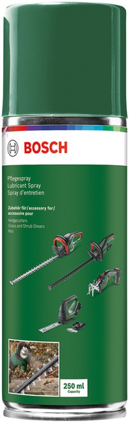 Bosch Tuingereedschappen Onderhoudsspray - 250 ml - Geschikt voor alle snoeigereedschappen van Bosch