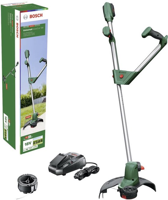 Bosch UniversalGrassCut 18V-26 Grastrimmer Accu Incl. accu 18 V 2.5 Ah Snijbreedte max.: 26 mm van Bosch