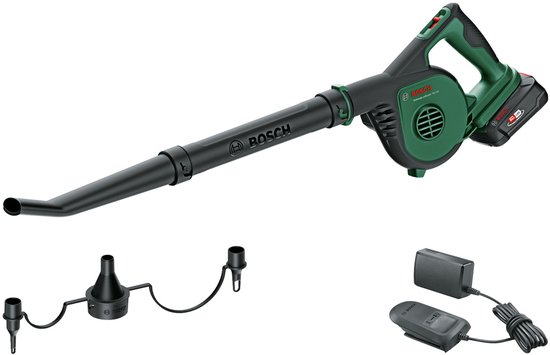 Bosch UniversalLeafBlower 18V-130 - Bladblazer - Inclusief 18 V Li-Ion Accu (2.5 Ah) – Oplader van Bosch