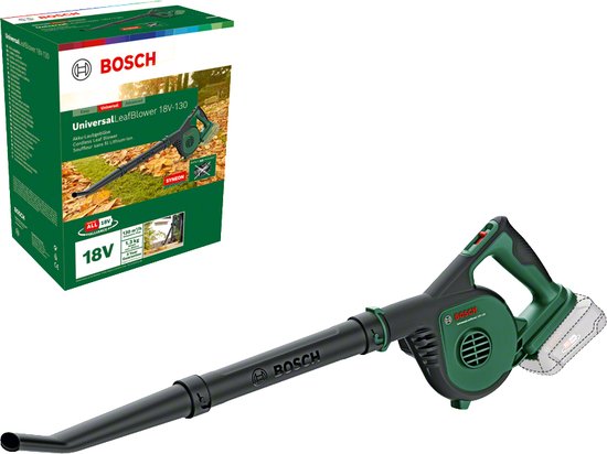 Bosch UniversalLeafBlower 18V-130 Bladblazer - Zonder 18 V accu en lader van Bosch