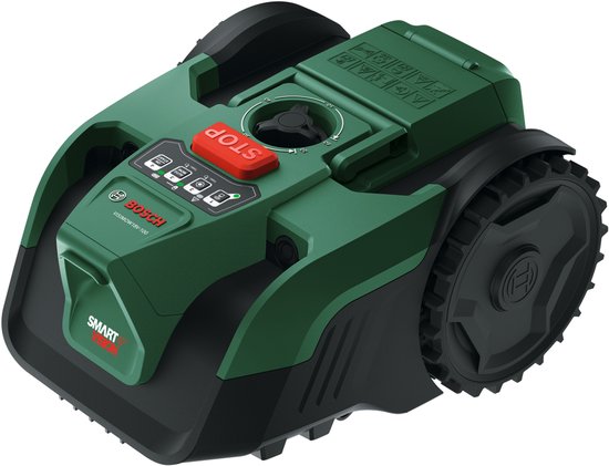 Bosch VISIMOW18V-100 - Robotmaaier - Inclusief 18V 4.0 Ah accu, Lader en reservemessen van Merkloos	