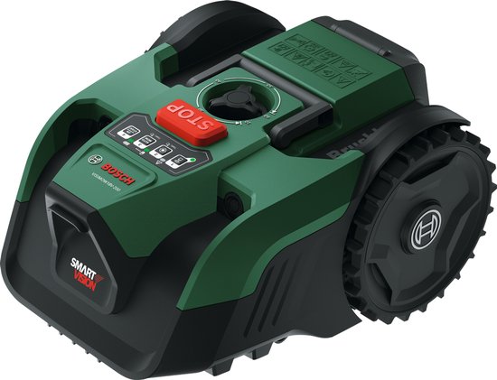 Bosch VISIMOW18V-200 - Robotmaaier - Inclusief 18V 5.0 Ah accu, Lader en reservemessen van Merkloos	