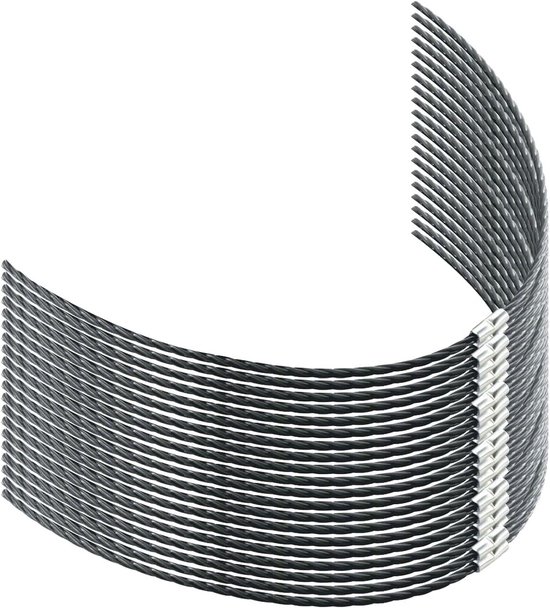 Bosmaaier Draad - 20 PCS - Geschikt voor Bosch F016800431 - Maaidraad voor Bosmaaier - Draadspoel voor AFS 23-37 Brushcutter - 37 cm x 3.5 mm