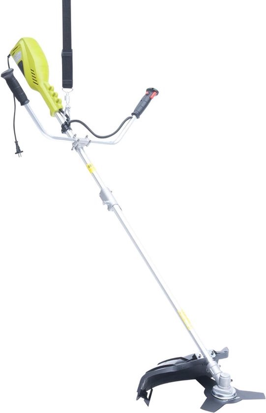 Bosmaaier – Grastrimmer – Elektrische Trimmer – Onkruidverwijderaar – Snoeimachine – 1400 Watt Krachtige Motor – 42 cm Snijbreedte van Merkloos	