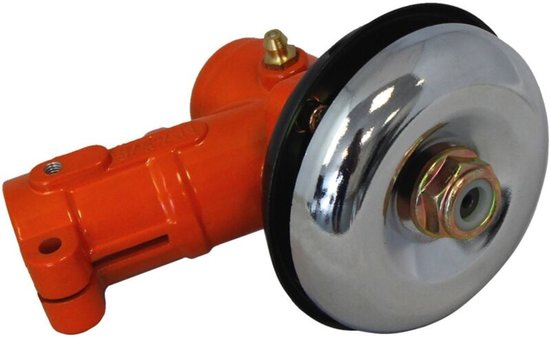 Bosmaaier, trimmer, tandwielkop, universele 26 mm diameter 9 tanden grasmaaier, versnellingsbak, vervanging voor verschillende grastrimmers (rood) van Poweka