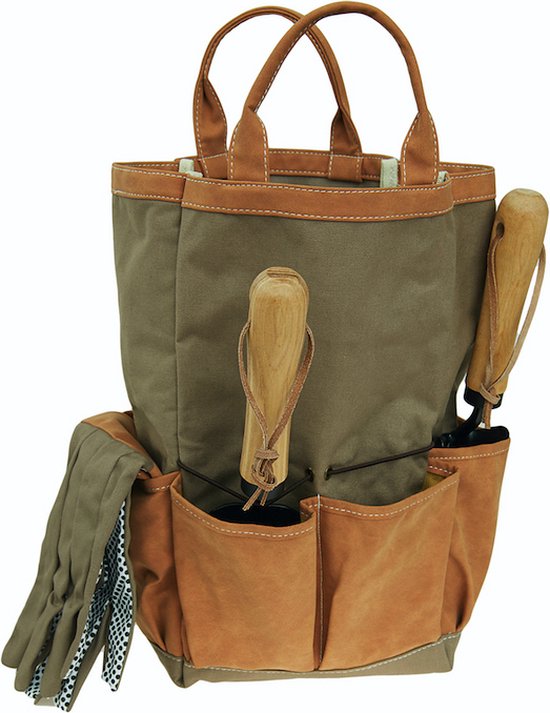 Botang 4-delige Tuingereedschap Set met Tas (33,5x14x35cm) van Botang