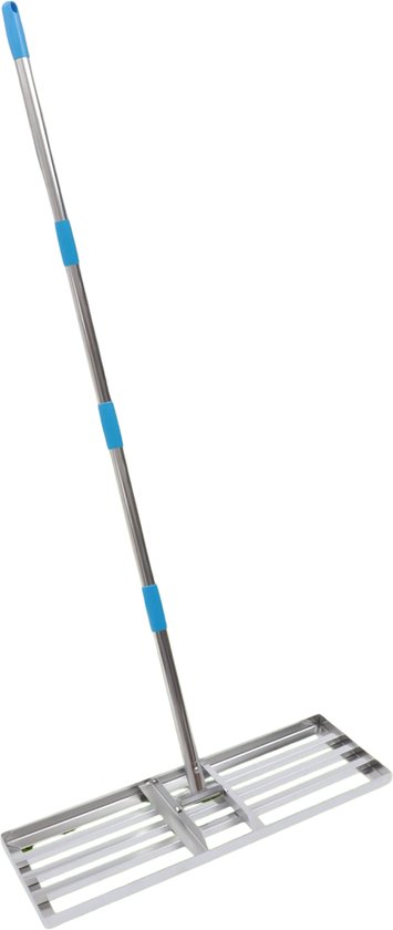Botec Gazon Nivelleringshark - nivellering hark - gazonrakel - maakt nivelleren sneller - 76 × 25 cm van Botec