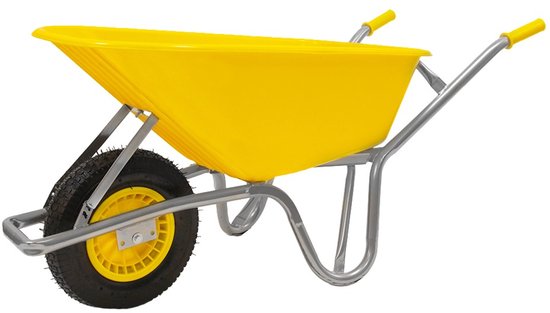 Bouwkruiwagen - 250 kg draagvermogen - BKW250K - GARTEX