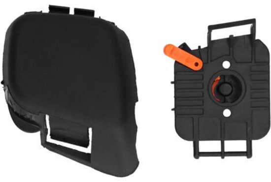 Bovenkap geschikt voor luchtfilter, geschikt geschikt voor geschikt voor STIHL FS38 FS45 FS46 FS55 KM55 HL55. Gemaakt van duurzaam ABS-materiaal. Eenvoudig te installeren.