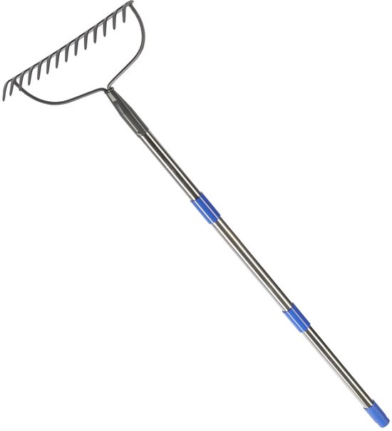 Bow Rake met 14 Tanden - Tuingereedschap 180 cm