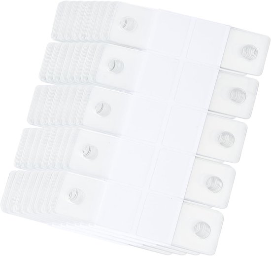 BOXOB 200 Stuks Stevige Ringbandstickers, Transparant Zelfklevende Stickers voor het Versterken van Gaten voor Documenten Foto's Rekeningen Ansichtkaarten School en Kantoorbenodigdheden van BOXOB