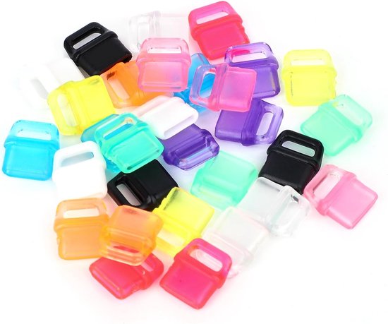 BOXOB 30st Kleurrijke USB C-Stofpluggen, Anti-Stof Type C-Oplaadpoortafdekking met Ophangoog Compatibel met Alle Type C-apparaten Laptops Tablets en Smartphones (Veelkleurig) van Merkloos	