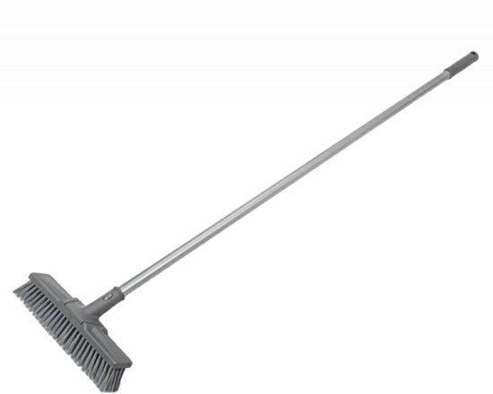 Bradas Serie - Vloerborstel - 30cm - Metalen Steel - Hard Borstelwerk van Merkloos	