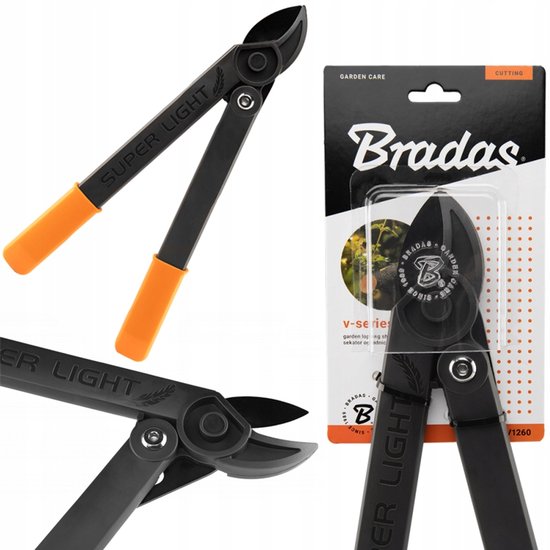 Bradas V-Serie Aambeeld Snoeischaar - Sterk en ergonomisch