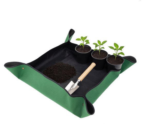 Bradas Verpotmat voor Planten Oxford 600D - Waterdicht en Opvouwbaar - 66 x 66 cm van Merkloos	