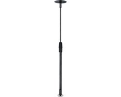 Brandhout meetgereedschap - Kettingzaag meter - Efficiënt zagen - Magnetische voet - 40-66 cm instelbaar - Zwart