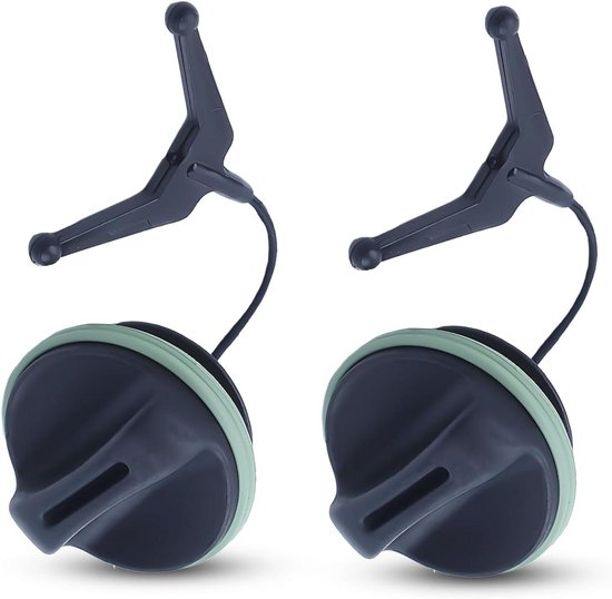 Brandstof Benzine Tank Cap voor HUSQVARNA 365 372 395 Kettingzaag #537215202 - Set van 2 van Merkloos	