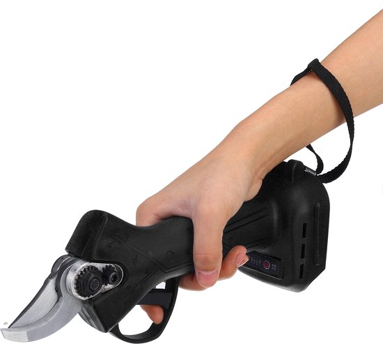 BRAVOBRO Snoeischaar Elektrisch 30mm - Zonder Accu - Zwart van Merkloos	