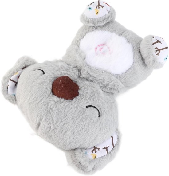 Breathing Light Up Koala - Beerspeelgoed voor Baby's - Muzikale Fopspeen voor Angstverlichting - Zachte Pluche Metgezel voor Ontspanning en Slaap - Baby Speelgoed van Merkloos	