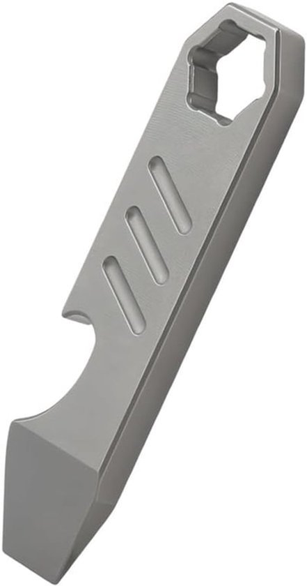 Breekijzer - Sleutelhanger multitool met flesopener - Moersleutel - Schroevendraaier - Clip voor outdoor - multitool - camping accessoires