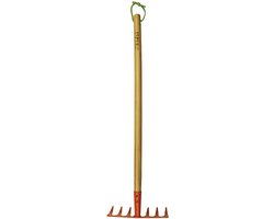 Briers Kids - Hark - Houten steel - 61, 5 cm - Oranje - Kinderhark van Briers