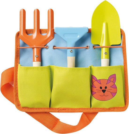 Briers Kids - Tool Pakket + Riem - Harkje - Tuinschepje en Troffel van Briers