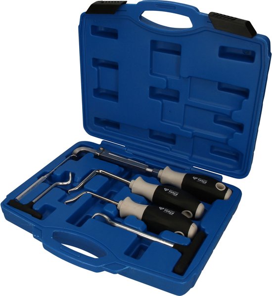 BRILLIANT TOOLS 7-delige haakgereedschapset - BT542060 van Merkloos	