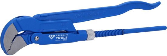 BRILLIANT TOOLS Eckrohrzange 1" 45° gewinkelt - BT067110