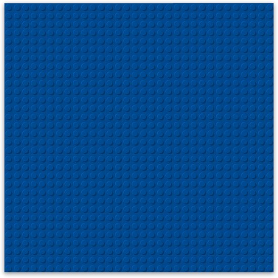 Brixies Bouwplaat | Grondplaat 32x32 noppen - Geschikt voor Lego Classic Bouwstenen - Blauw van BRIX