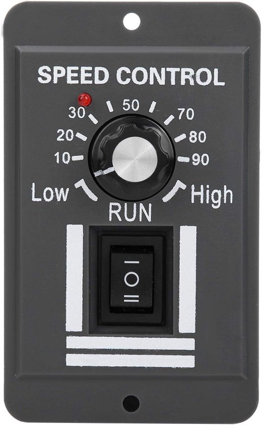 Brush Motor Speed Regulator - DC12-60V 20A - DC Brush Motor Speed Controller - Forward/Reverse Electric Motor Speed Controller van Merkloos	