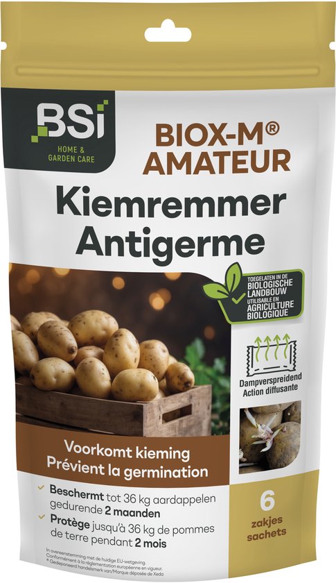BSI - BIOX-M Amateur - Kiemremmer voor aardappelen - 6 x 14 g van Merkloos	