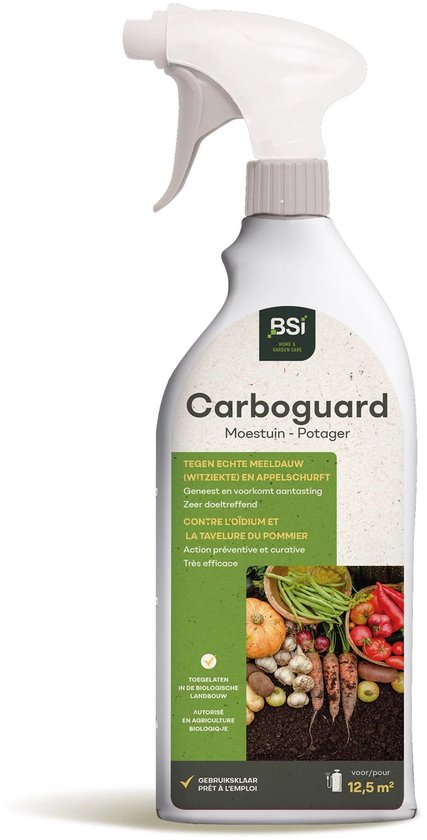 BSI - Carboguard - Moestuin - Fungicide spray tegen schimmelziekten op fruit en groenten - 750 ml van Merkloos	