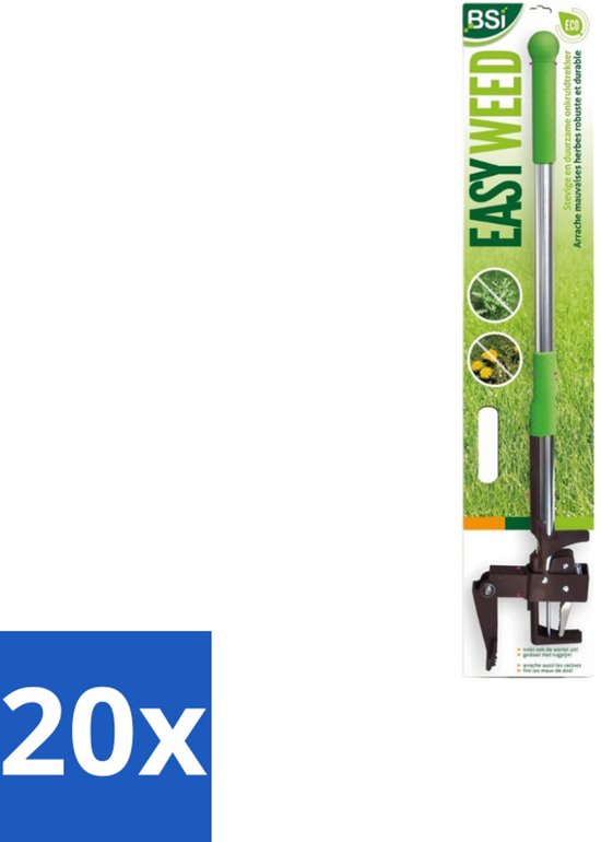 BSI – Easyweed Onkruidtrekker – Handmatig - Bulkverpakking - 20 stuks