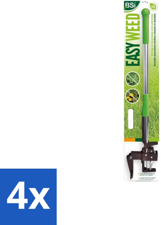 BSI – Easyweed Onkruidtrekker – Handmatig - Voordeelverpakking - 4 stuks van Merkloos	