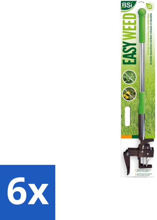 BSI – Easyweed Onkruidtrekker – Handmatig - Voordeelverpakking - 6 stuks van Merkloos	